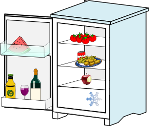 Artikel IoT, Bild fridge_with_food